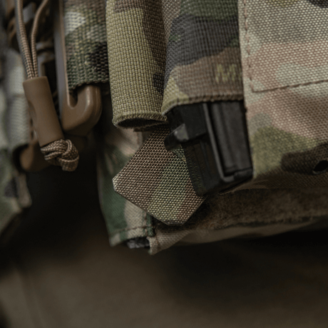 M-Tac Frontpanel til Plate Carrier Cuirass QRS til 4 Magasiner i elastisk camouflage materiale med NIJ-certificering, galleri position 1