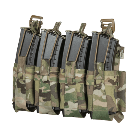 M-Tac Frontpanel til Plate Carrier Cuirass QRS til 4 Magasiner i multicam elastisk materiale med NIJ-certificering, galleri position 1