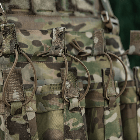 M-Tac Frontpanel til Plate Carrier Cuirass QRS til 4 Magasiner i multicam elastikmateriale med NIJ-certificering, galleri position 1