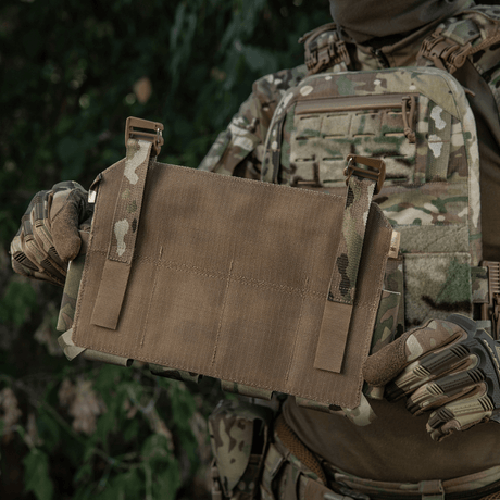 M-Tac Frontpanel til Plate Carrier Cuirass QRS til 4 Magasiner i slidstærkt multicam materiale med NIJ-certificering, galleri position 1