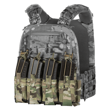 M-Tac Frontpanel til Plate Carrier Cuirass QRS til 4 Magasiner i multicam elastisk materiale med NIJ-certificering, galleri position 1