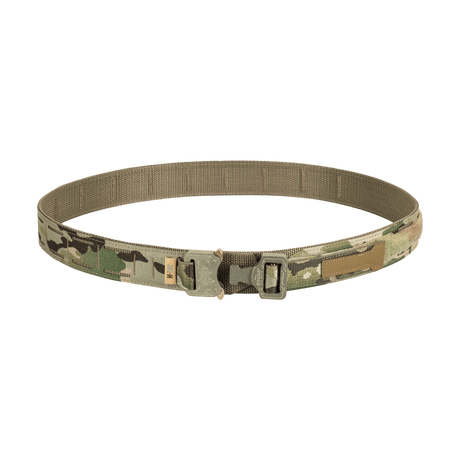 M-Tac Cobra Buckle Taktisk Bælte Laser Cut i camouflage design med AustriAlpin COBRA lås og MOLLE interface.