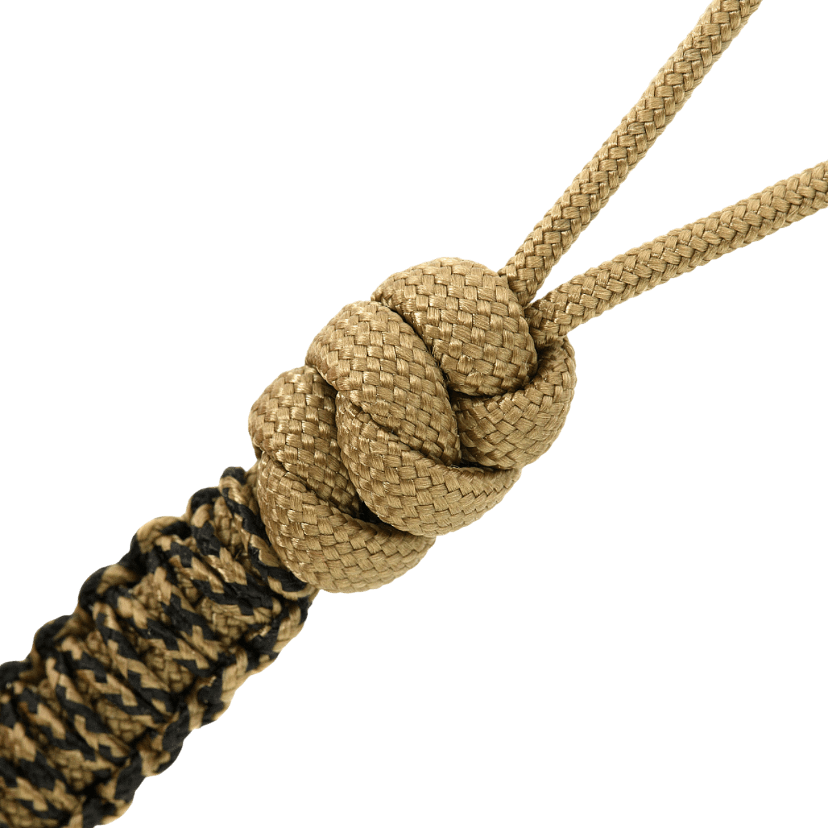 M-Tac Knife Lanyard Scandinavian - flettet paracord til kniv, personligt tilbehør, praktisk reservetråd, stilfuld forlængelse af skaft.