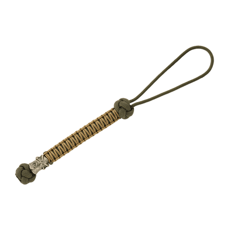 M-Tac Knife Lanyard Ninja i paracord med stilfuldt design, praktisk til hurtig adgang og personliggørelse af lommekniv. Længde 14,5 cm.