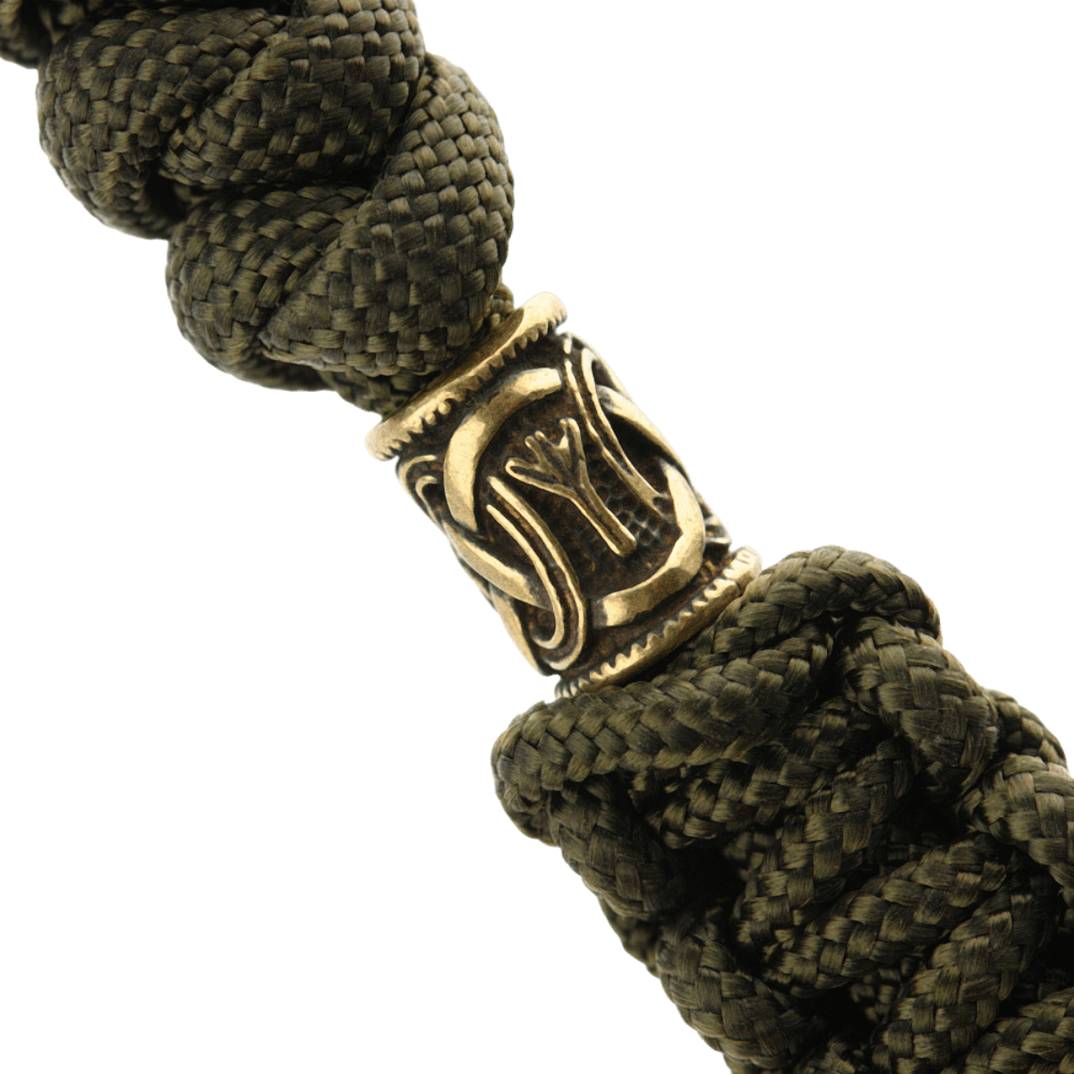 M-Tac Knife Lanyard Loopy Snake Scandinavian, flettet paracord med dekoration, tilføjer stil til lommeknive.