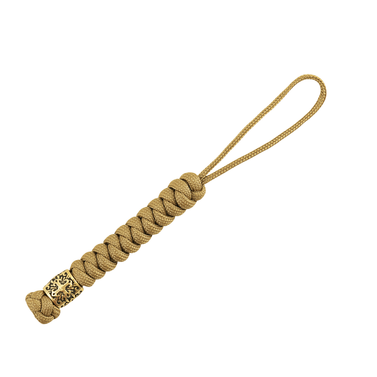 M-Tac Viper Lanyard Scandinavian i flettet paracord med Viper-perle, stilfuldt design, perfekt til kniv og udstyr, skandinavisk tema.