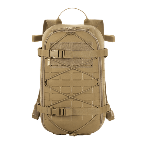 M-Tac Rygsæk Sturm Elite Gen.II i slidstærk Cordura, med MOLLE-system, elastisk snøring og indbygget drikkesystem til udendørs eventyr.
