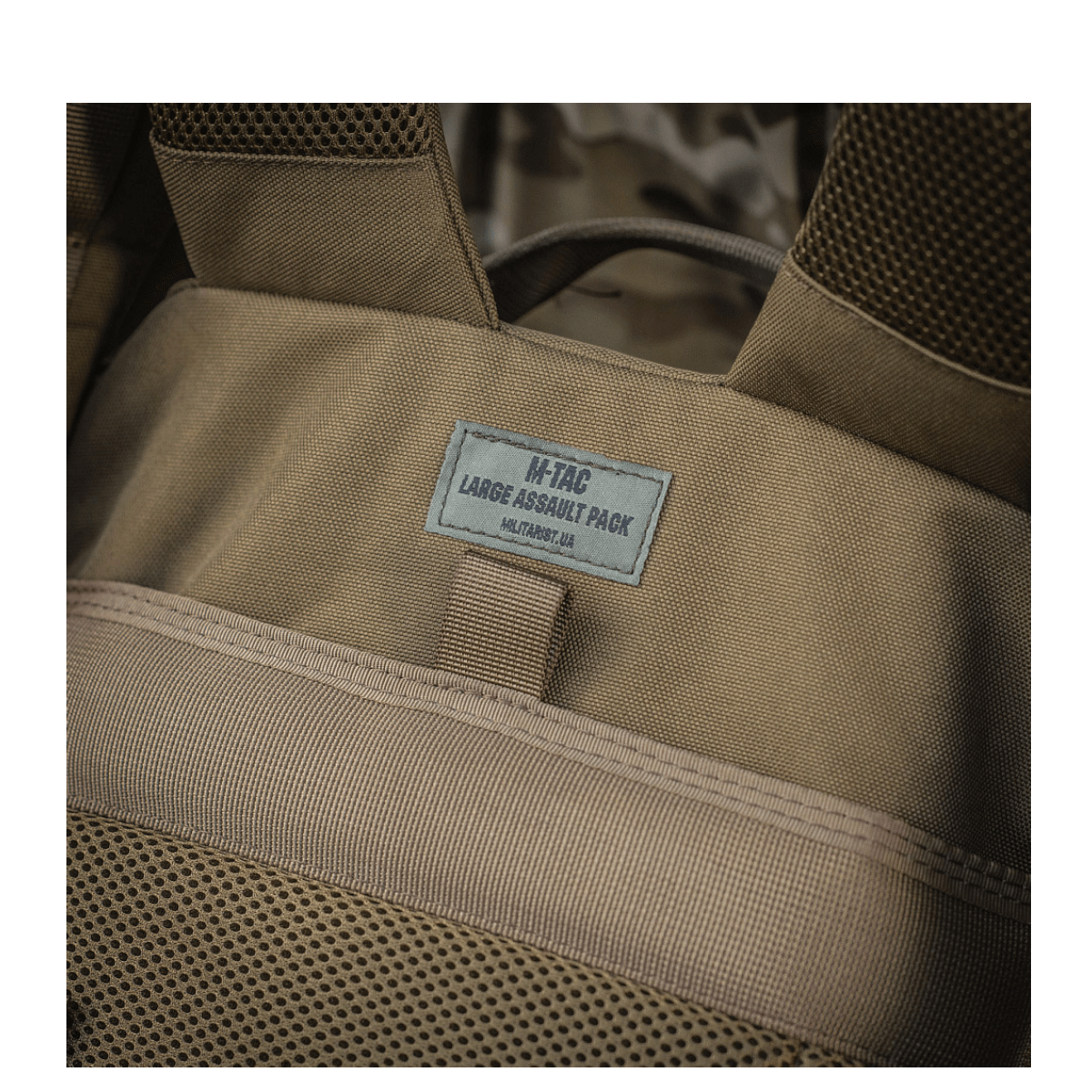 M-Tac Large Assault Pack Rygsæk, stor og let rygsæk med MOLLE-system, perfekt til by og vandreture, justerbare skulderremme for komfort