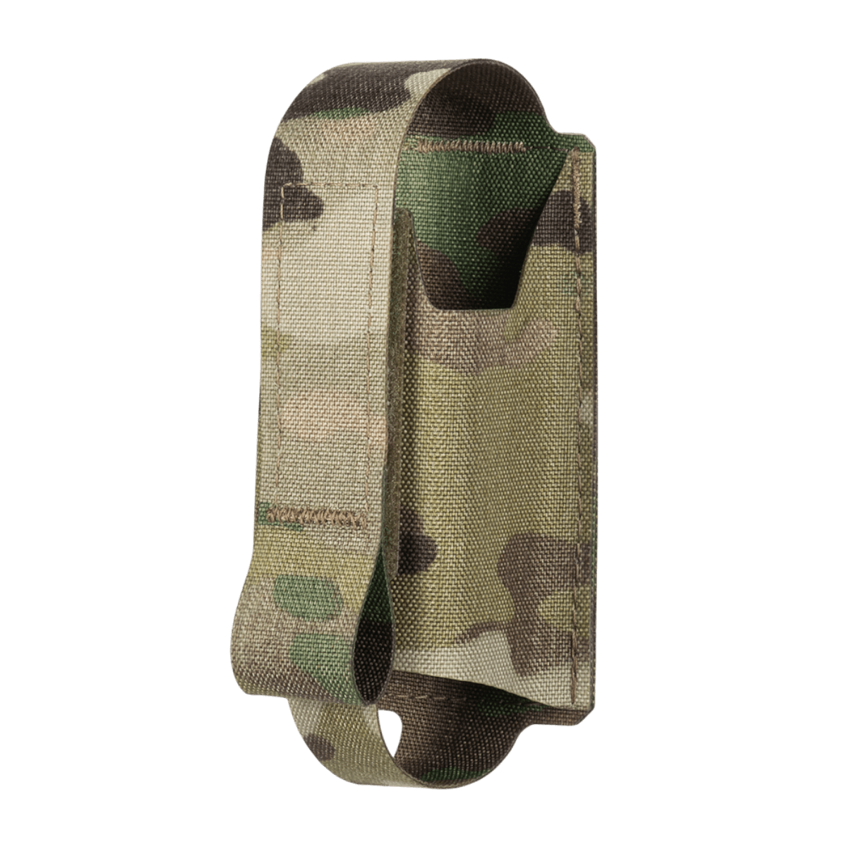M-Tac Lomme til 1 VOG-type Granat med MOLLE-panel og Laser Cut-teknologi til sikker opbevaring af VOG-25 granater, camouflage design.