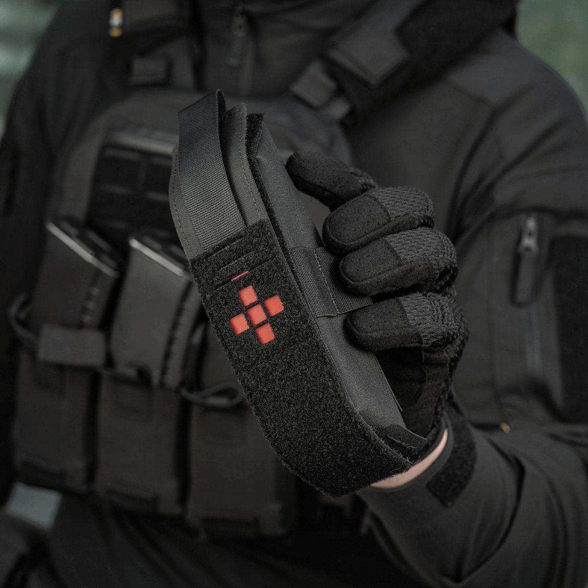 M-Tac Lomme til Tourniquet Closed i sort taske til førstehjælp og nødberedskab