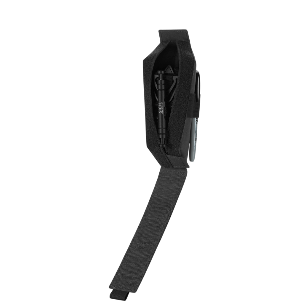 M-Tac Lomme til Tourniquet Closed i sort farve med åben velcrolukning. Essentiel tilbehør til førstehjælp og nødberedskab.