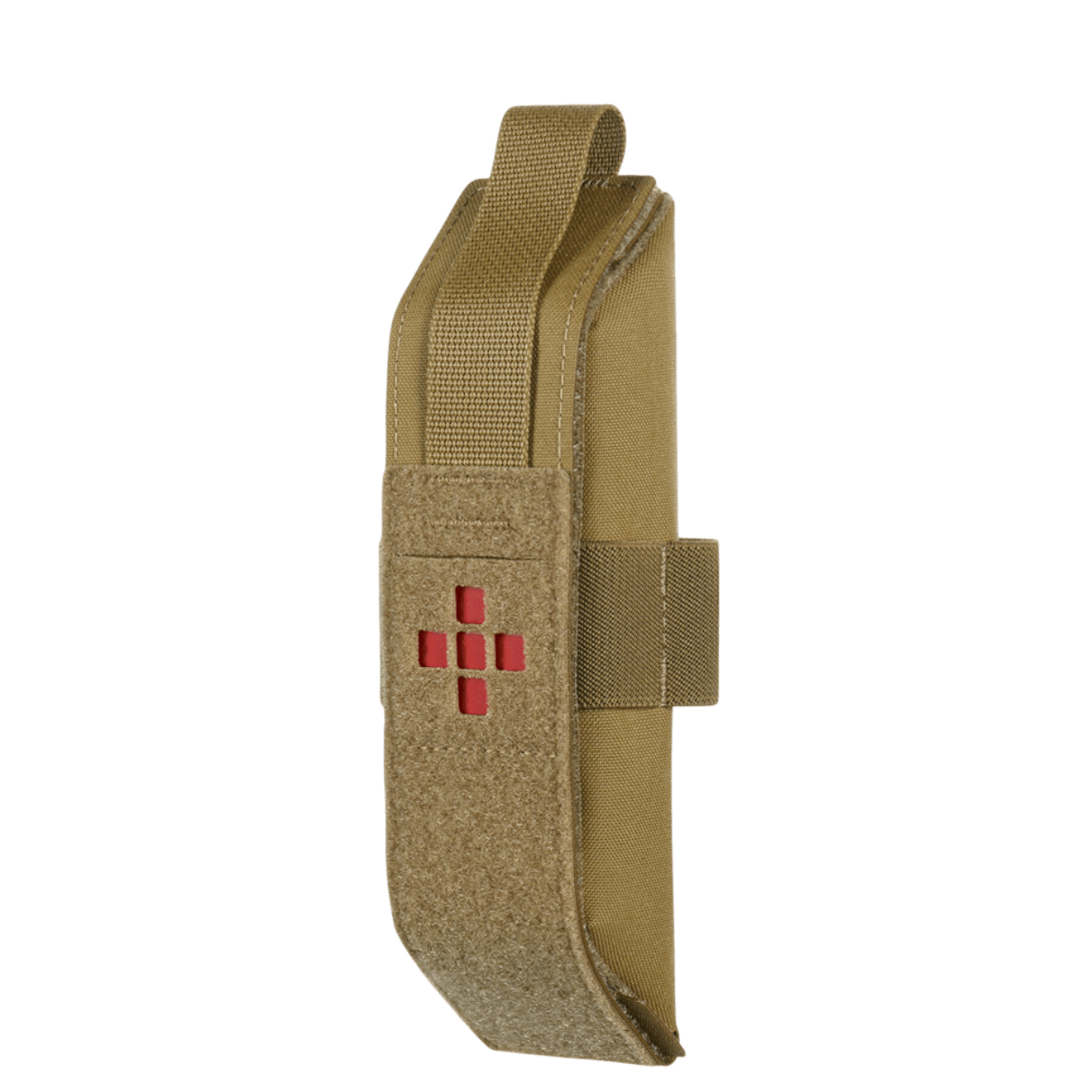 M-Tac Lomme til Tourniquet Closed i tan for pålidelig førstehjælpsbeskyttelse, robust design opdateret til nødudstyr.