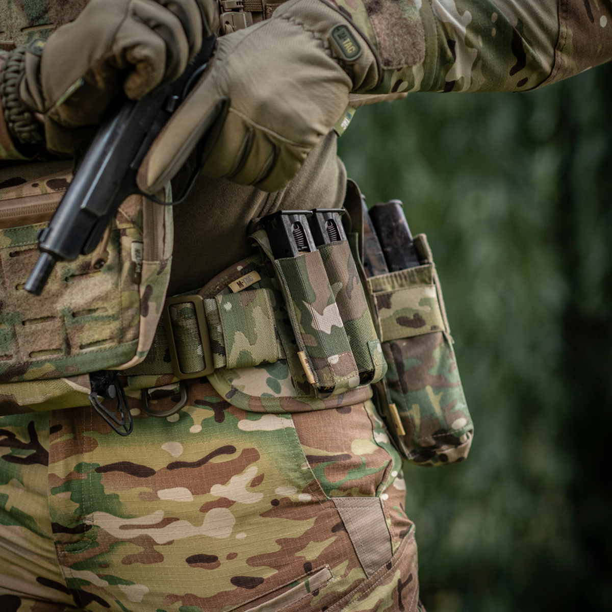 M‑Tac Double Magazine Pouch APS Laser Cut