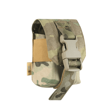 M-Tac Lomme til Fragmentgranat Laser Cut i camouflagefarvet nylon med robust spænde, designet til taktisk opbevaring, gallery position 1.