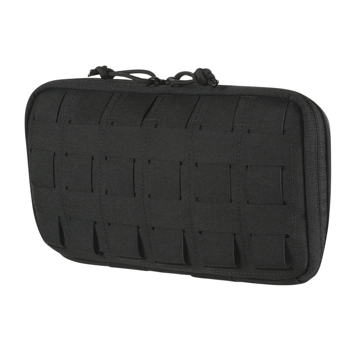 M-Tac Admin Pouch Large Elite i slidstærkt Cordura 500D med velcro-panel til patches, perfekt til taktisk udstyr og opbevaring.