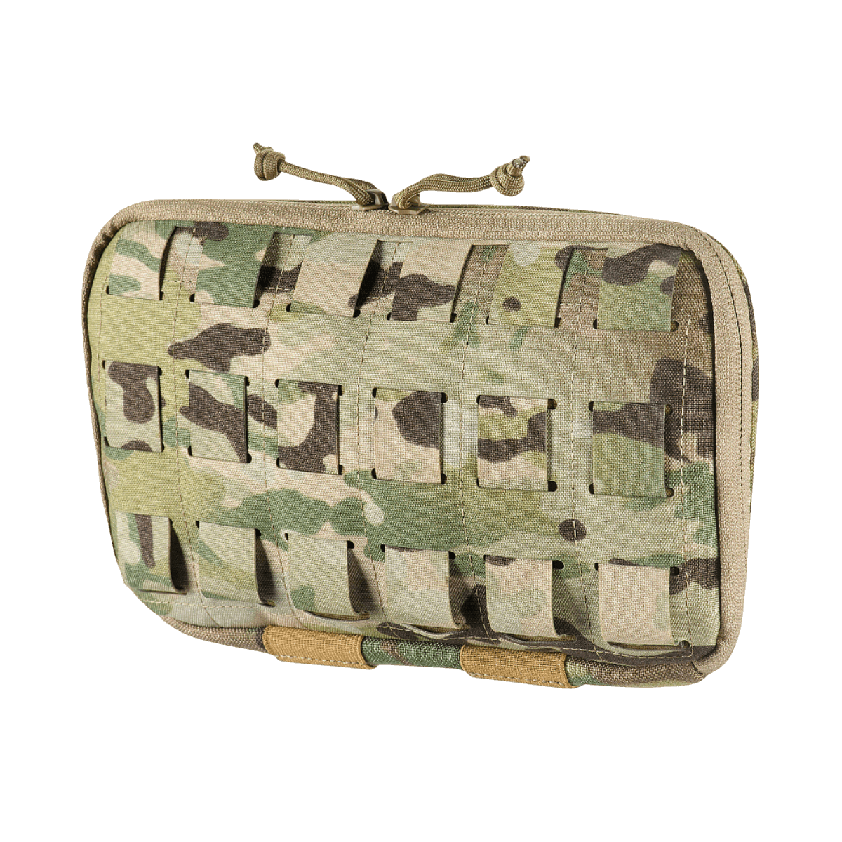 M-Tac Admin Pouch Large Elite med camouflagedesign, perfekt til taktisk udstyr, fremstillet af slidstærkt Cordura 500D og velour-velcro.