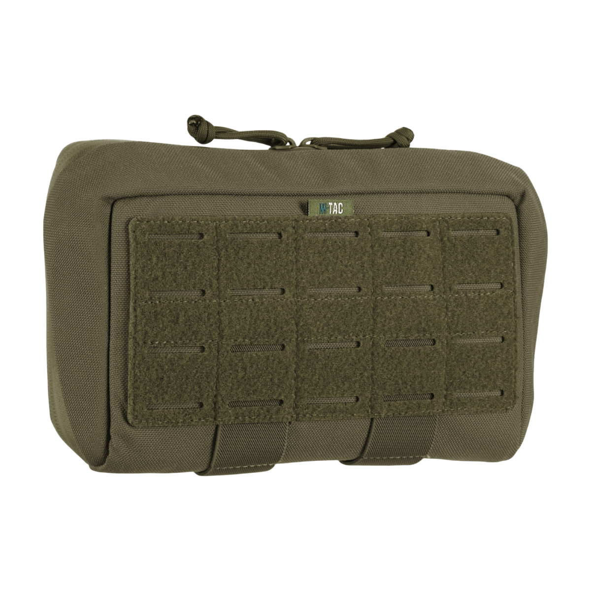 M-Tac Admin Pouch Large Elite i slidstærkt Cordura 500D med velcro panel til patches, perfekt til taktisk udstyr.