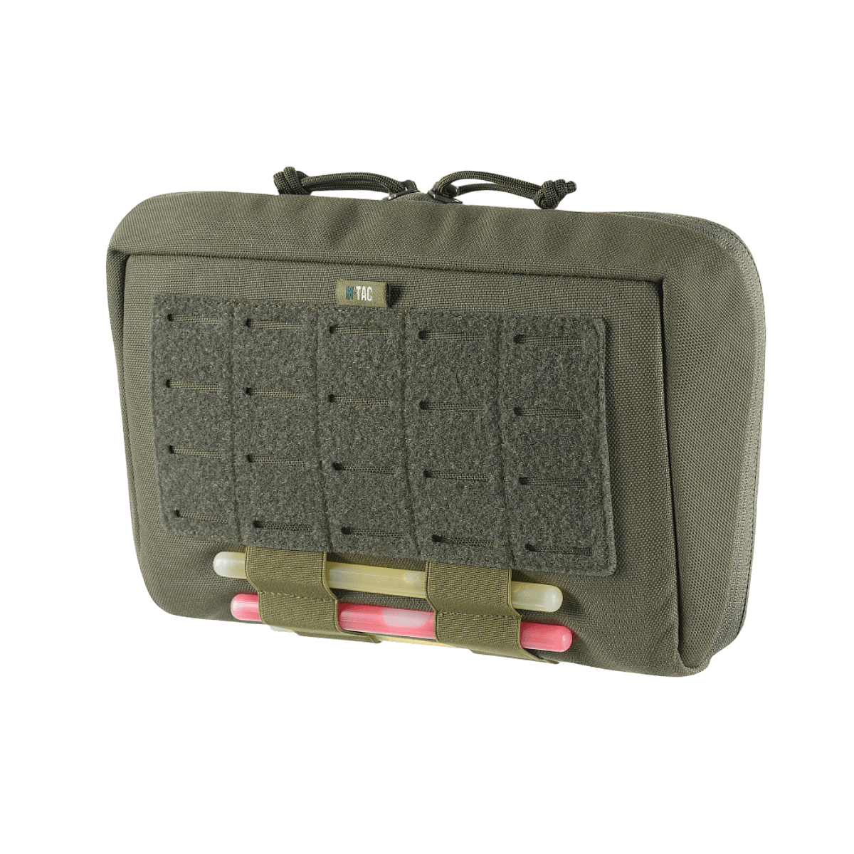 Billede af M-Tac Admin Pouch X-Large Elite, en slidstærk, rummelig taske med velcrofront og elastik til taktisk udstyr og patches.