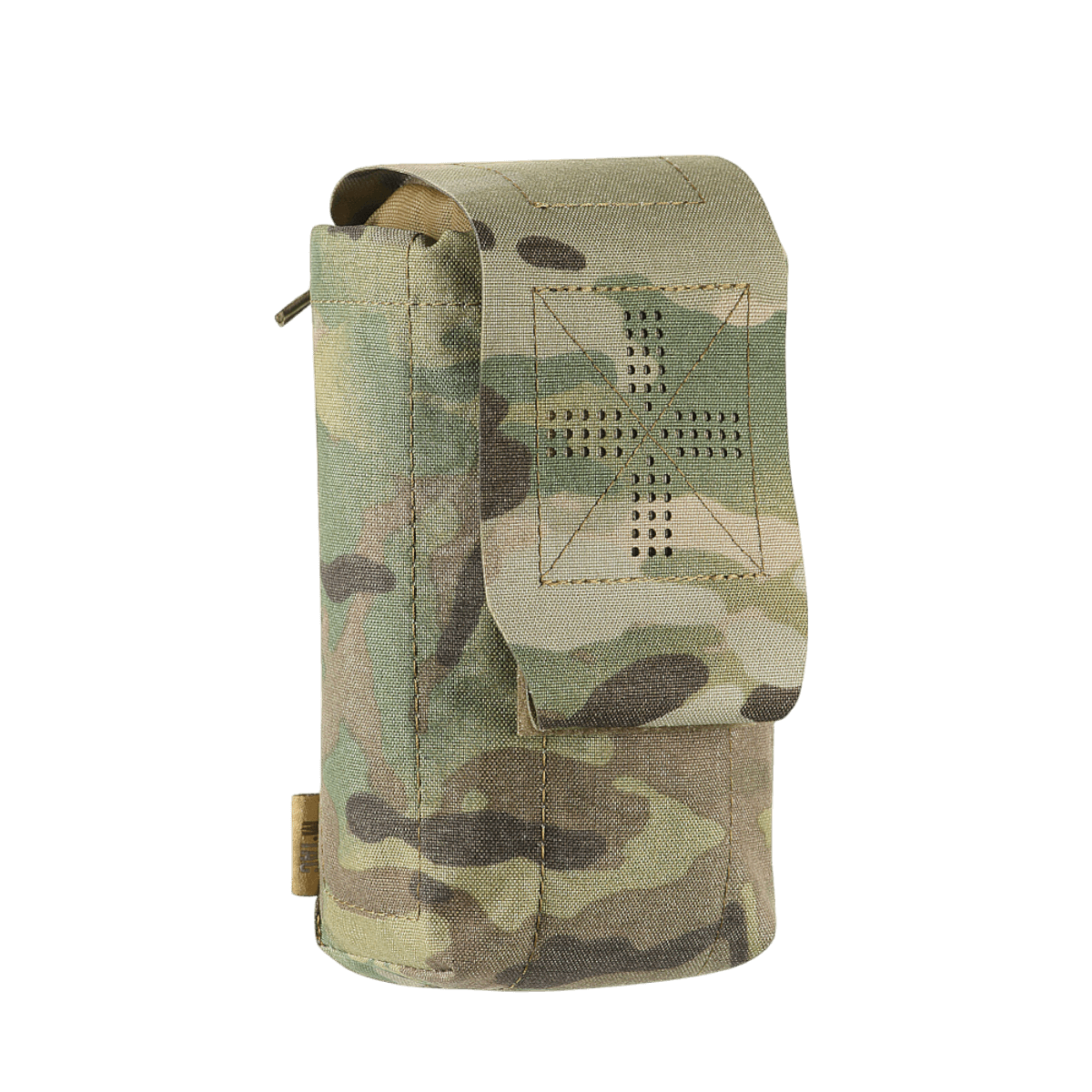 M-Tac Mediclomme Small Vertical Elite i multicam nylon med NIJ-certificering, robust design og intern IFAK-organizer, vist i gallery position 1.