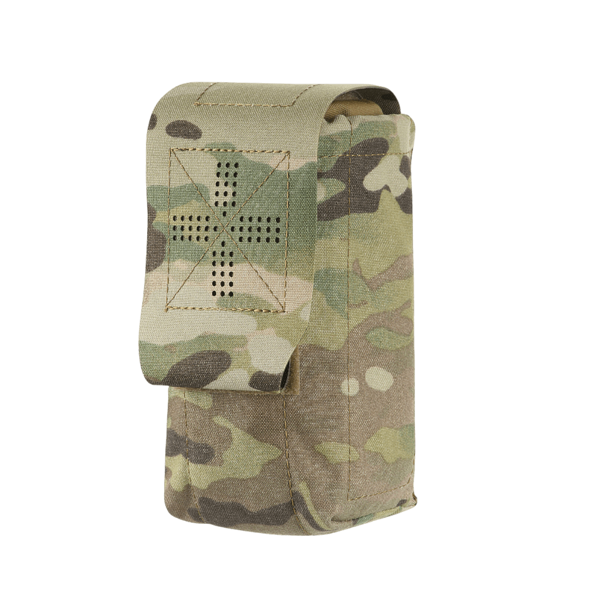 M-Tac Mediclomme Small Vertical Elite i multicam nylon med intern IFAK-organizer og NIJ-certificering, vist i gallery position 1.
