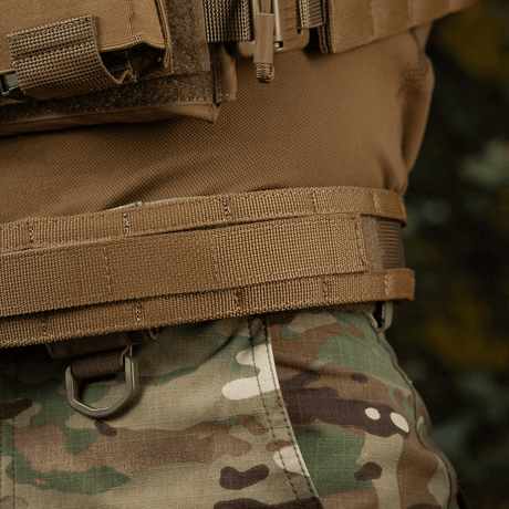 M-Tac Range Bælte Cobra Buckle Gen.IV taktisk bælte i brug til militær og politianvendelse