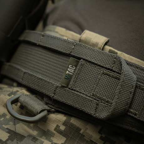 M-Tac Range Bælte Cobra Buckle Gen.IV, taktisk militært og politi bælte, ideelt som pistolbælte med Tegris-komposit for maksimal stivhed