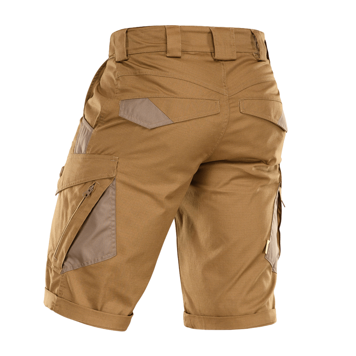 M-Tac Shorts Aggressor Gen.II Flex i rip-stop materiale med Teflon-belægning, alsidige og funktionelle til træning og fritid.