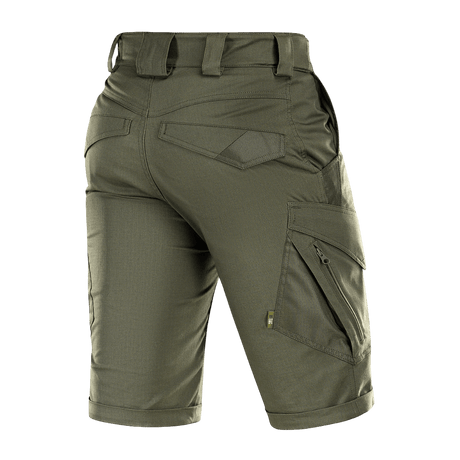 M-Tac Shorts Aggressor Gen.II Flex i taktisk design med rip-stop materiale, perfekt til træning, arbejde eller fritid.