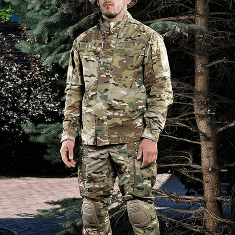 M-Tac Panamahat med Net Elite NYCO i multicam med kort skygge og båndsyet kant, vist i gallery position 1 på mannequin
