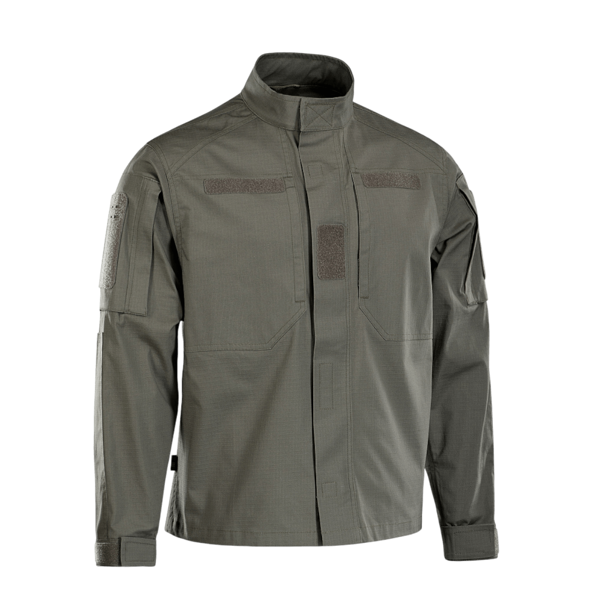 M-Tac Patrol Flex Jakke med lynlås, behagelig pasform og velcro-lommer for nem adgang. Ideel til opbevaring af navneskilte og medicinske mærker.