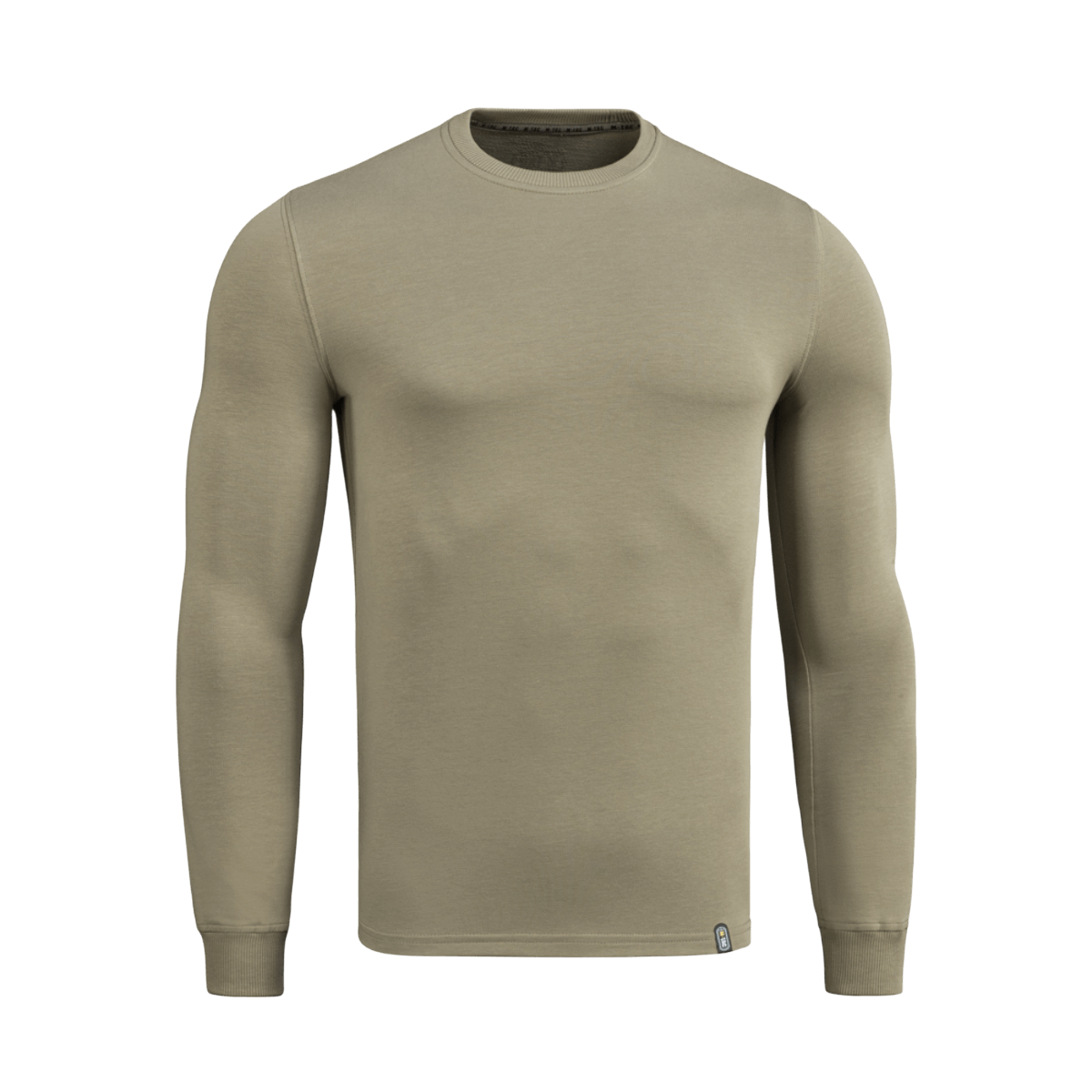 M-Tac Pullover 4 Seasons i minimalistisk design, rund hals og elastiske manchetter, ideel til helårsbrug, fremstillet af bomuld og elastan.