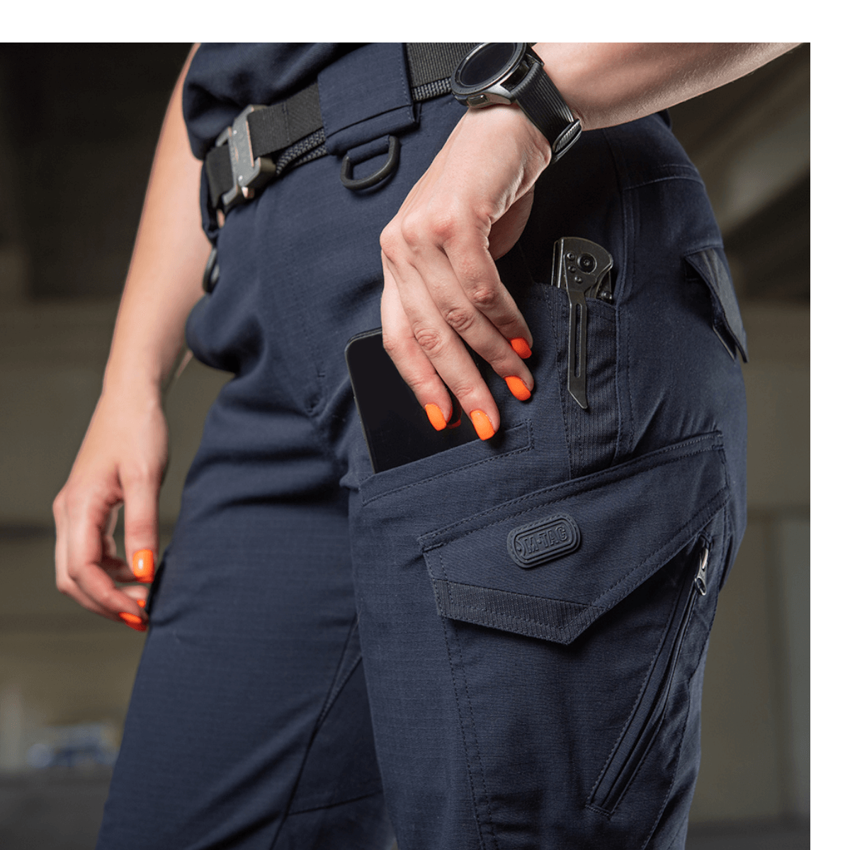 M-Tac Bukser Aggressor Dame Flex med Teflon-belægning til træning, skydning, og arbejde med praktiske lommer.