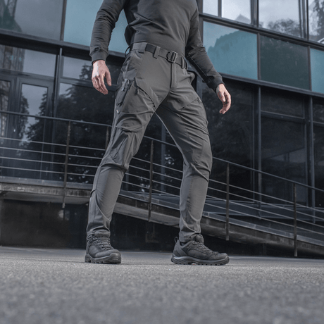 M-Tac Bukser Rubicon Flex til træning og fritid med innovativ cargo-lomme design og 4-Way Stretch stof, vandtæt og åndbar.