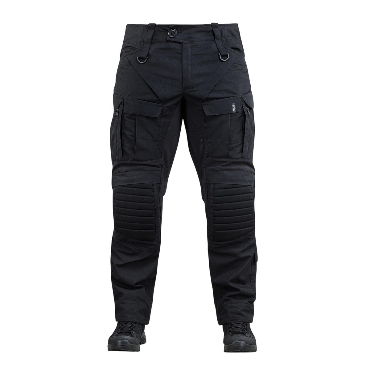 M-Tac Bukser STURM NyCo Extreme Gen.II taktiske bukser, sort design med Cordura-forstærkninger ved knæene, ideelle til robust brug.