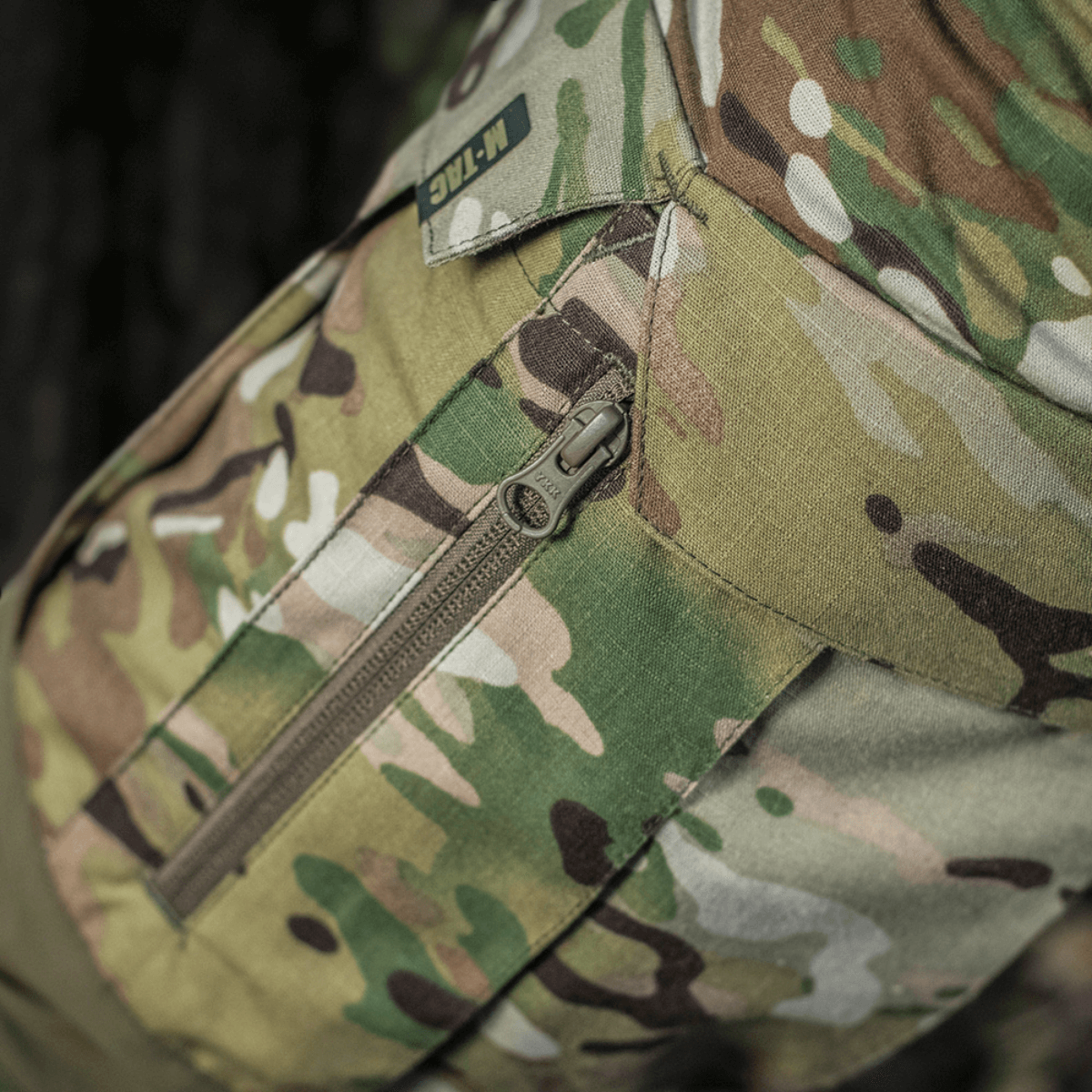 M-Tac Bukser STURM NyCo Extreme Gen.II, taktiske bukser med camouflage-design, robust lynlås og holdbart NYCO materiale.