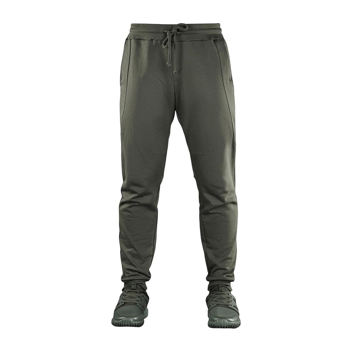 M-Tac Bukser Stealth Cotton alsidige sportsbukser i 100% bomuld, perfekt til løb og fitness med optimal pasform og bevægelsesfrihed