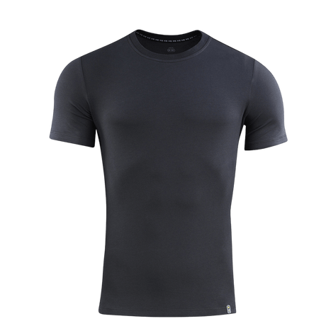 M-Tac T-shirt 93/7 Summer sort kortærmet til sommerbrug, åndbar og komfortabel, til garderobe og hverdagsbrug.