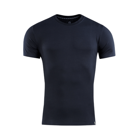 M-Tac T-shirt 93/7 Summer i sort til mand, let og åndbar bomulds- og elastanstof, perfekt til varme sommerdage.