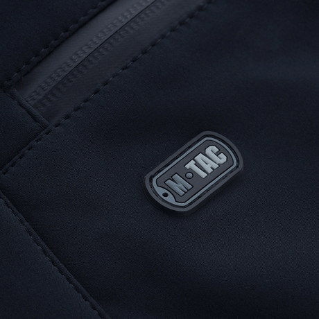 M-Tac Bukser Soft Shell Vinter materialedetalje med mærkelogo