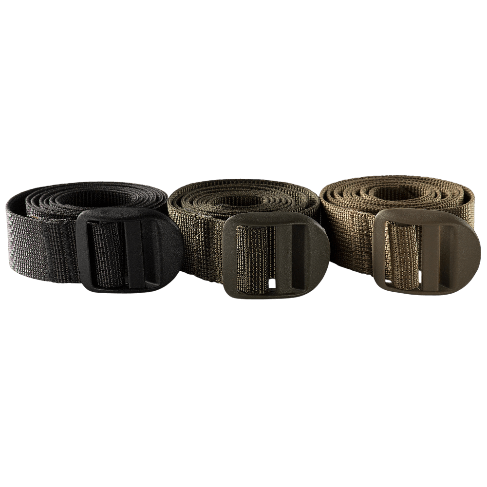 M-Tac Kompressionsrem i nylon, praktisk utility-bælte, perfekt til fastgørelse af udstyr på rygsække, 25 mm bredt og robust design.