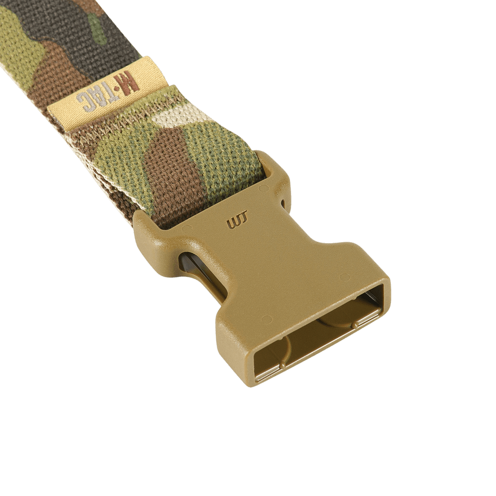 M-Tac Kompressionsrem Gen.II utility-bælte med holdbart nylon webbing og fastex-spænde, ideel til turist- og militærudstyr.