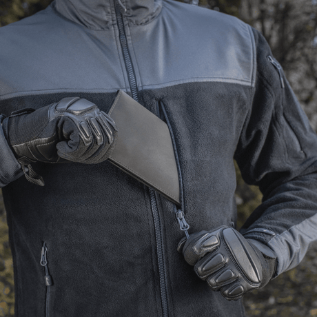 M-Tac Alpha Microfleece Jakke Gen.II med forstærkede skuldre og ærmer velegnet til taktisk og outdoor-aktiviteter i koldt vejr