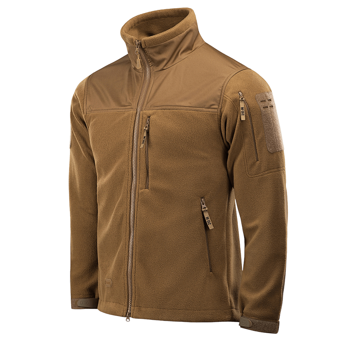 M-Tac Alpha Microfleece Jakke Gen.II, avanceret fleecejakke til taktisk og outdoor brug, ECWCS, holdbar og varm, forstærket fleece.