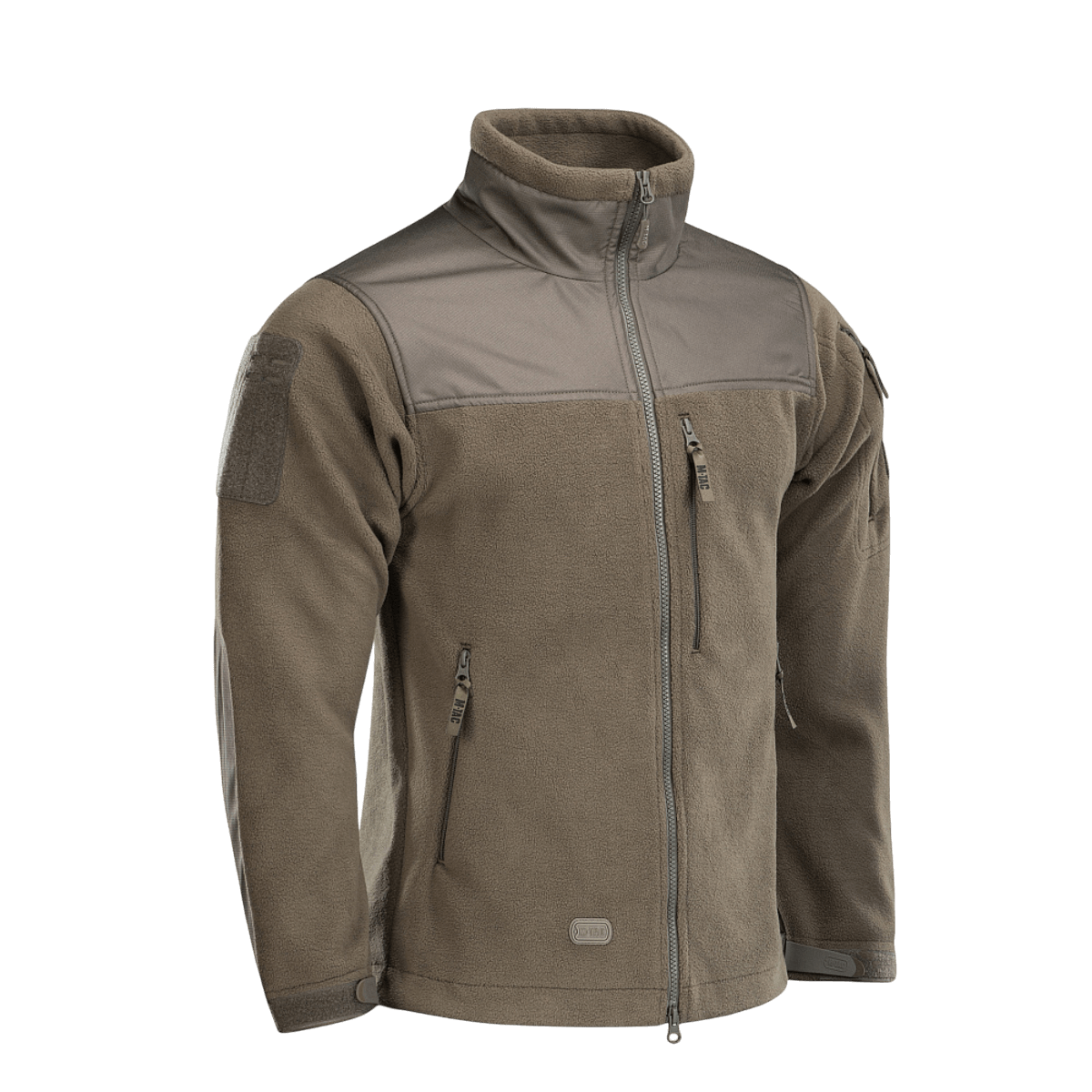 M-Tac Alpha Microfleece Jakke Gen.II til taktisk og outdoor-brug med forstærket fleece og nylon, del af ECWCS.