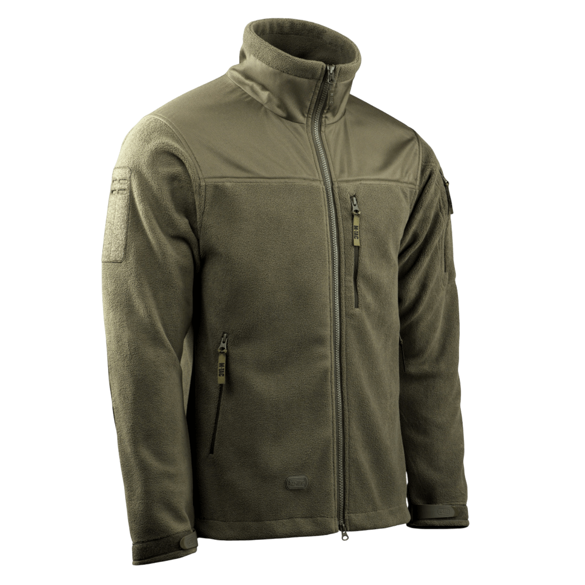 M-Tac Alpha Microfleece Jakke Gen.II - avanceret fleecejakke til taktisk og outdoor-brug i koldt vejr, forstærket for slidstyrke.