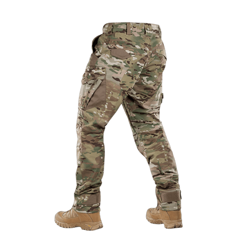 M-Tac Bukser Aggressor Elite NYCO i multicam med slidstærkt nylon-bomuldsmateriale og NIJ-certificering, gallery position 1 bagfra visning.