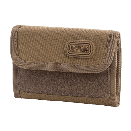 M-Tac Pung med Patch Panel Elite i robust 1000D CORDURA®, stilfuld militær-lomme pung med Velcro-lukning og kreditkort rum.