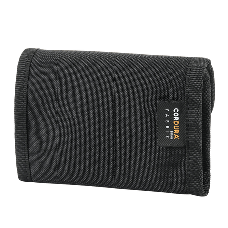 M-Tac Pung med Patch Panel Elite Gen. II i slidstærkt Cordura 500D materiale, viser ydersiden af den sorte pung fra M-Tac.