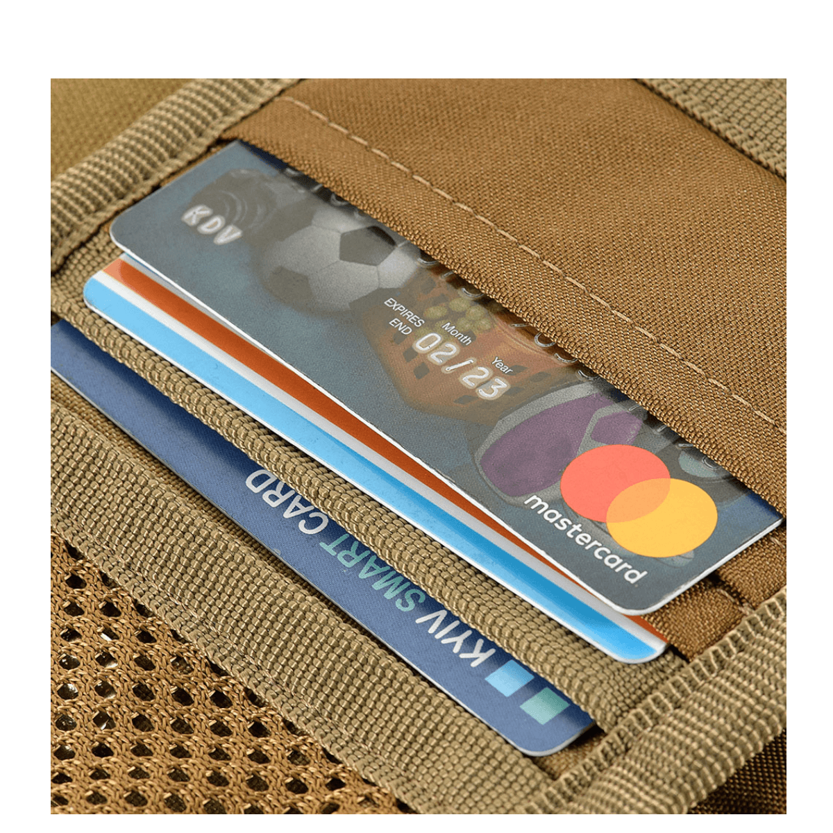 M-Tac Pung med Patch Panel Elite Gen. II med kortlommer, robust materiale