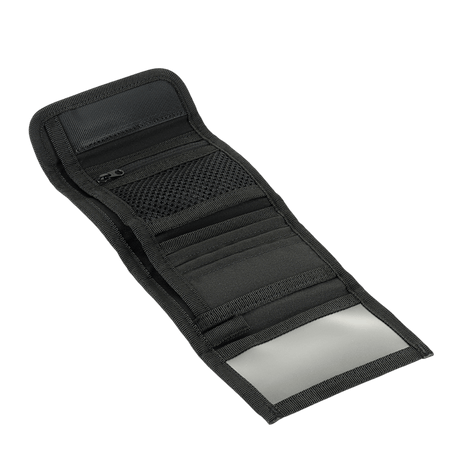 M-Tac Pung med Patch Panel Elite Gen. II i slidstærkt Cordura 500D med rum til kontanter, kort og dokumenter, samt møntlomme med lynlås.